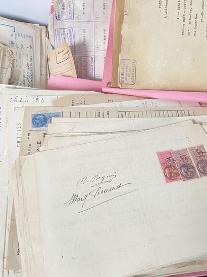 Fiscaux : Ensemble de documents du 20ème...
