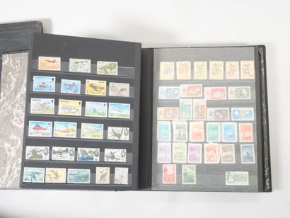 Timbres du Monde dont Colonies françaises,...