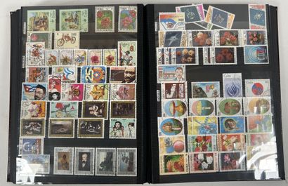 Monde : Timbres du Monde en majorité oblitérés...