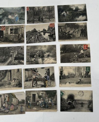 Centre : Nombreuses cartes sur le centre...