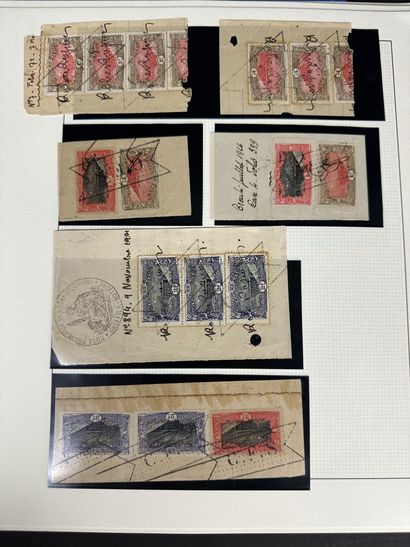 Fiscaux - Colonies Françaises : Lot de timbres...