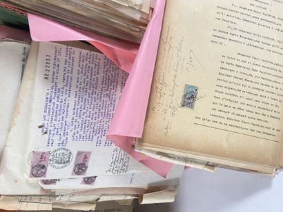 Fiscaux : Ensemble de documents du 20ème...