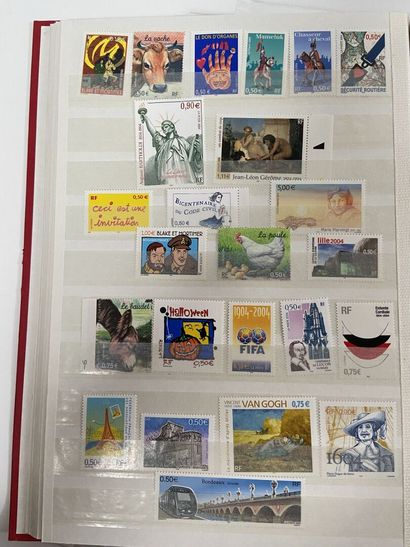 Faciale : Timbres de France en Francs et...