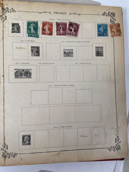 Faciale : Timbres de France dont abonnements...