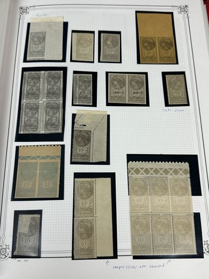 Fiscaux - Quittance : Timbres de quittance...