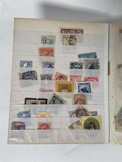 Vrac : Ensemble de timbres en vrac dont France...