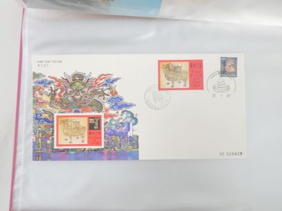 Timbres du Monde dont Colonies françaises,...