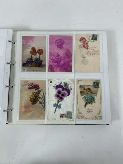 Fantaisie : Cartes fantaisies dont dentelles,...