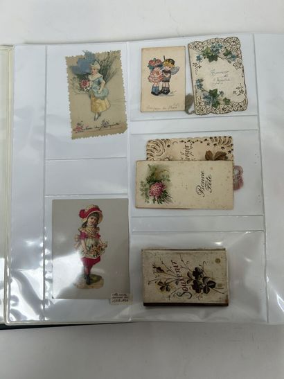 Fantaisie : Cartes fantaisies dont dentelles,...