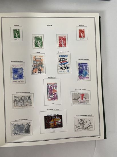 France : Timbres de France oblitéré - toutes...