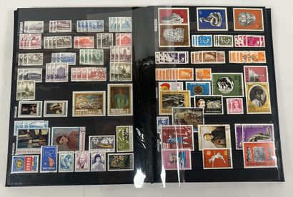 Monde : Timbres du Monde en majorité oblitérés...