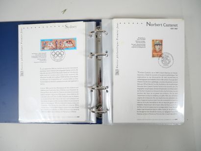 3 Cartons. O. 1er Jour : France période 70-90...