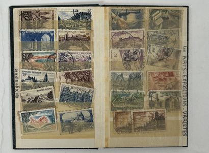Vrac : Timbres du Monde obl. . 4 Albums....