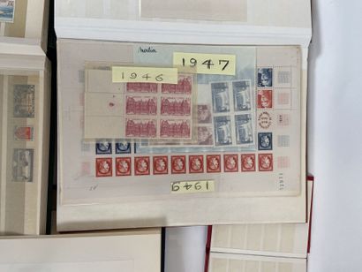 France SM : Collection de timbres SM de France...
