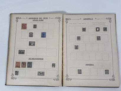 Monde : Timbres du Monde oblitérés dont France...