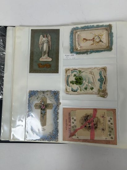 Fantaisie : Cartes fantaisies dont dentelles,...
