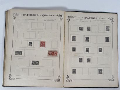 Monde : Timbres du Monde oblitérés dont France...