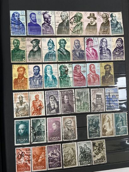Monde : Timbres d'Europe et du Monde en majorité...
