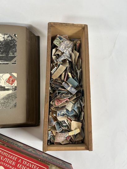 Vrac : Ensemble de timbres en vrac dont France...