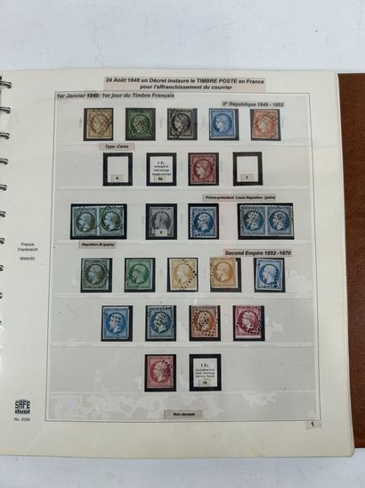 France Classique et SM : Collection de timbres...