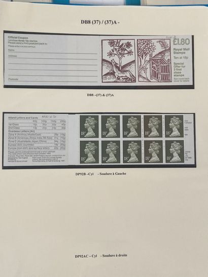 Elisabeth II : Etude des timbres de Grande...