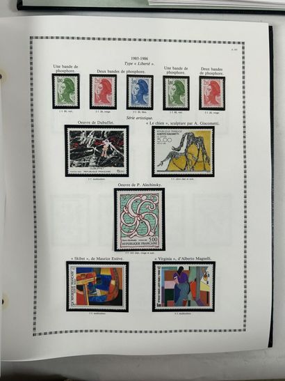 Faciale : Collection de timbres France neufs...