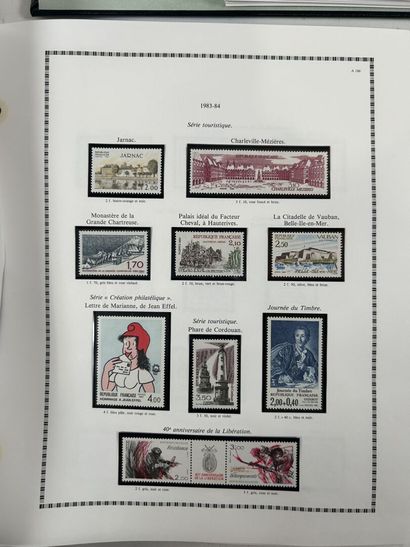 Faciale : Collection de timbres France neufs...