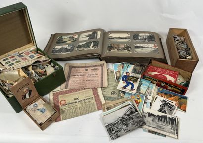 Vrac : Ensemble de timbres en vrac dont France...