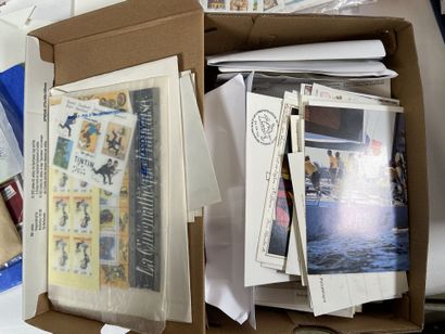 Vrac : Important lot de timbres de France...