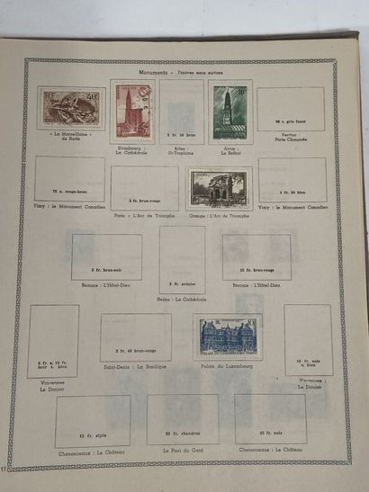 Monde : Timbres de France SM et Moderne dont...