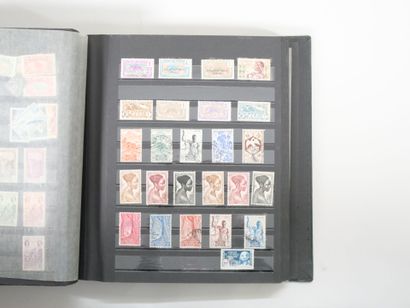 Timbres du Monde dont Colonies françaises,...