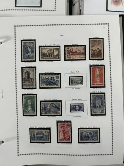 Faciale : Collection de timbres France neufs...