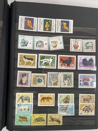 Monde : Timbres d'Europe et du Monde en majorité...