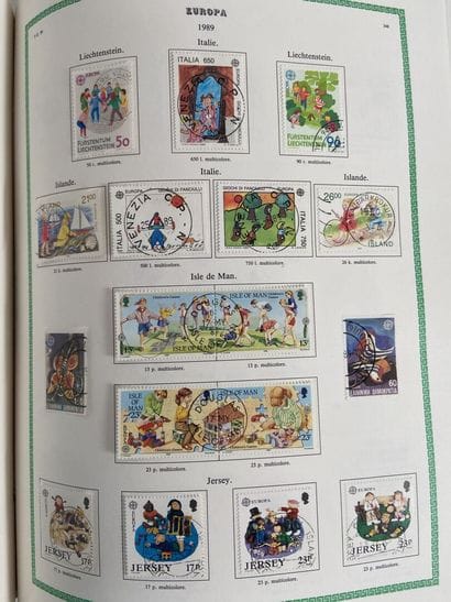 France obl. : Timbres de France obl. dont...