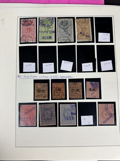 Fiscaux - Haute Silésie : Lot de timbres...