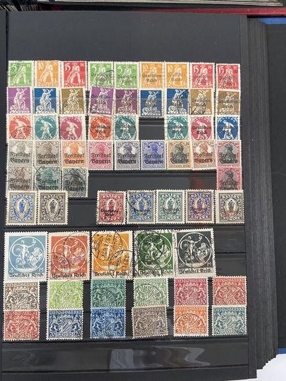 Monde : Timbres d'Europe et du Monde en majorité...
