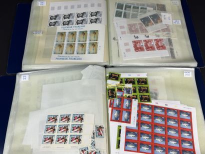Polynésie - ND : Très fort lot de timbres...