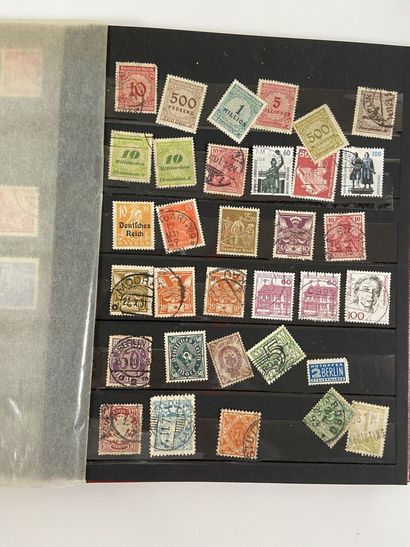 Faciale + Monde : Timbres de France Moderne...