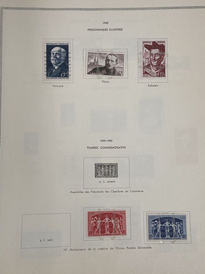 Monde : Timbres de France SM et Moderne dont...