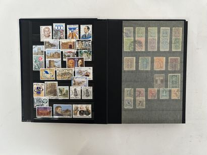 Monde : Timbres du monde en vrac obl. Dans...