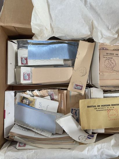 Monde : Timbres de France SM et Moderne dont...