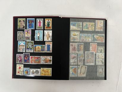 Monde : Timbres du monde en vrac obl. Dans...