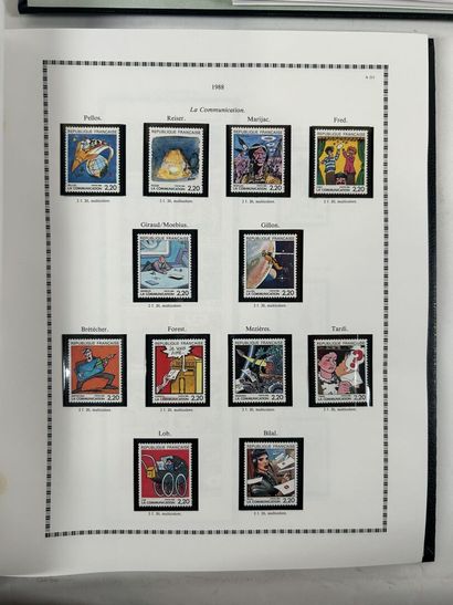 Faciale : Collection de timbres France neufs...