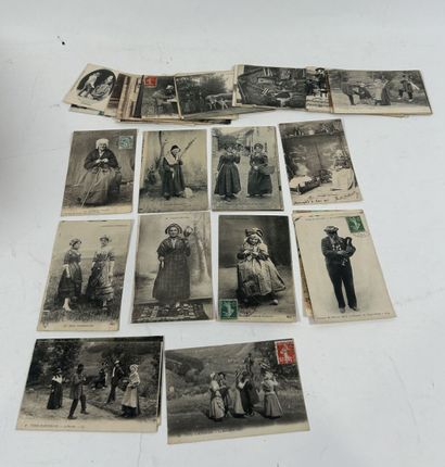 Départements : Cartes sélectionnées et rangées...