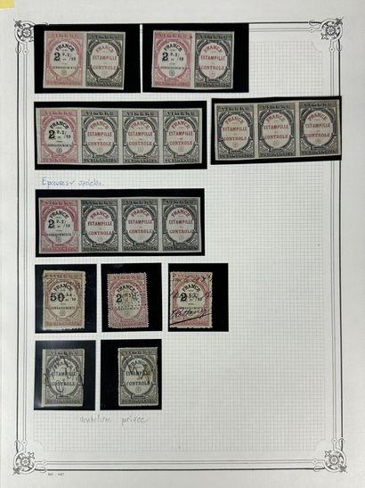 Fiscaux - Connaissements : Timbres de Connaissements...