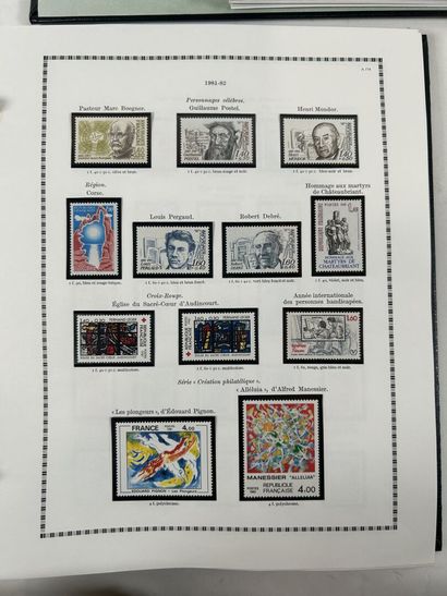 Faciale : Collection de timbres France neufs...