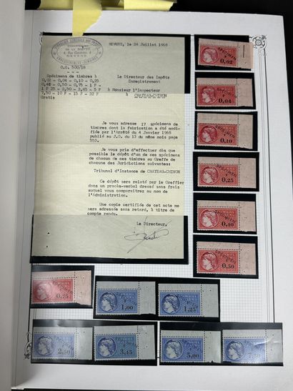 Fiscaux - Fiscaux Généraux : Timbres fiscaux...
