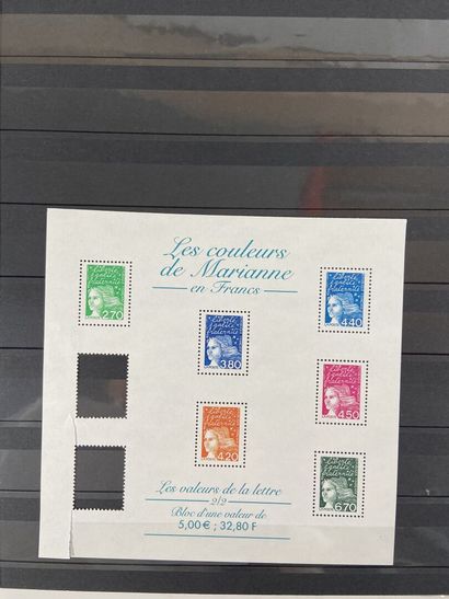 Faciale : Timbres de France en Francs et...