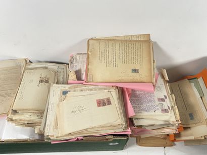 Fiscaux : Ensemble de documents du 20ème...
