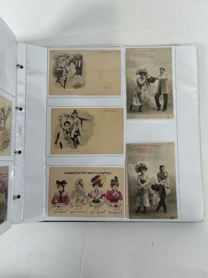 Fantaisie : Cartes fantaisies dont dentelles,...